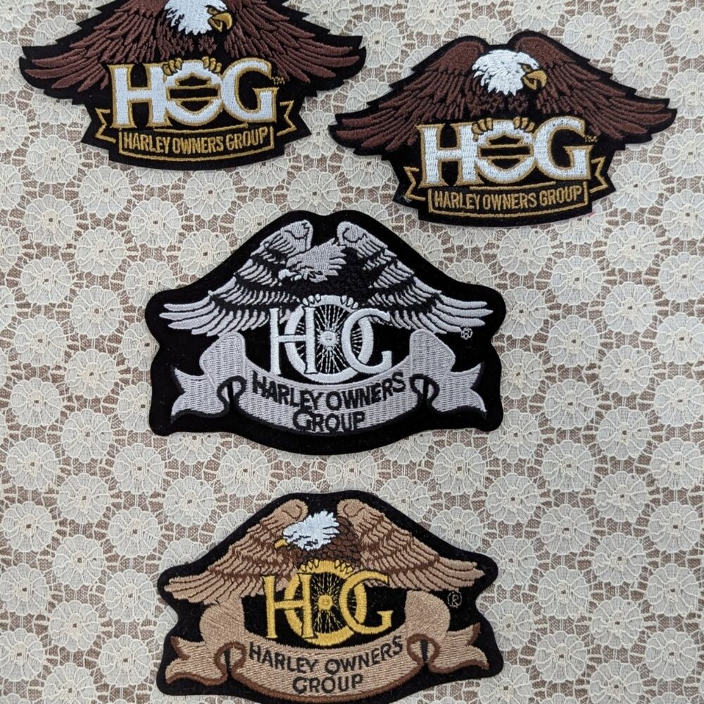 NEW Harley Owner's Group Patches